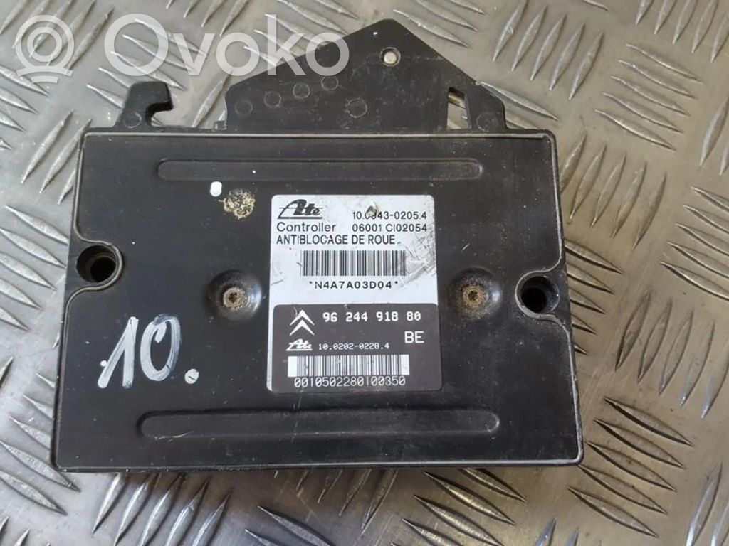 ABS control unit/module   9624491880,9624491880BE,06001CI02054,10020202284,10094302054,10020202284,10020202284,10094302054,10094302054,9624491880,9624491880BE