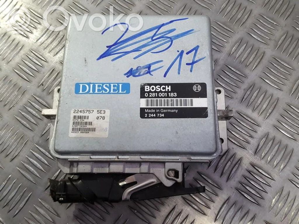 BMW 5 E34 Engine control unit/module 