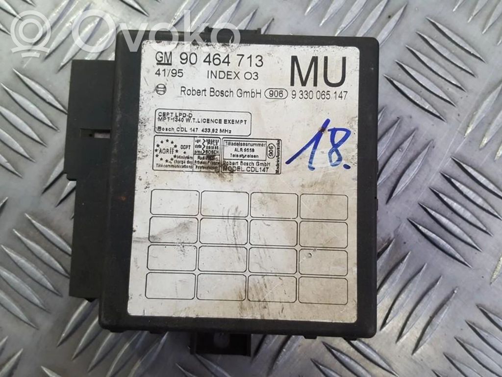Mukavuusmoduuli   90464713MU,GM90464713MU,90464713MU,9330065147,GM90464713,GM90464713MU
