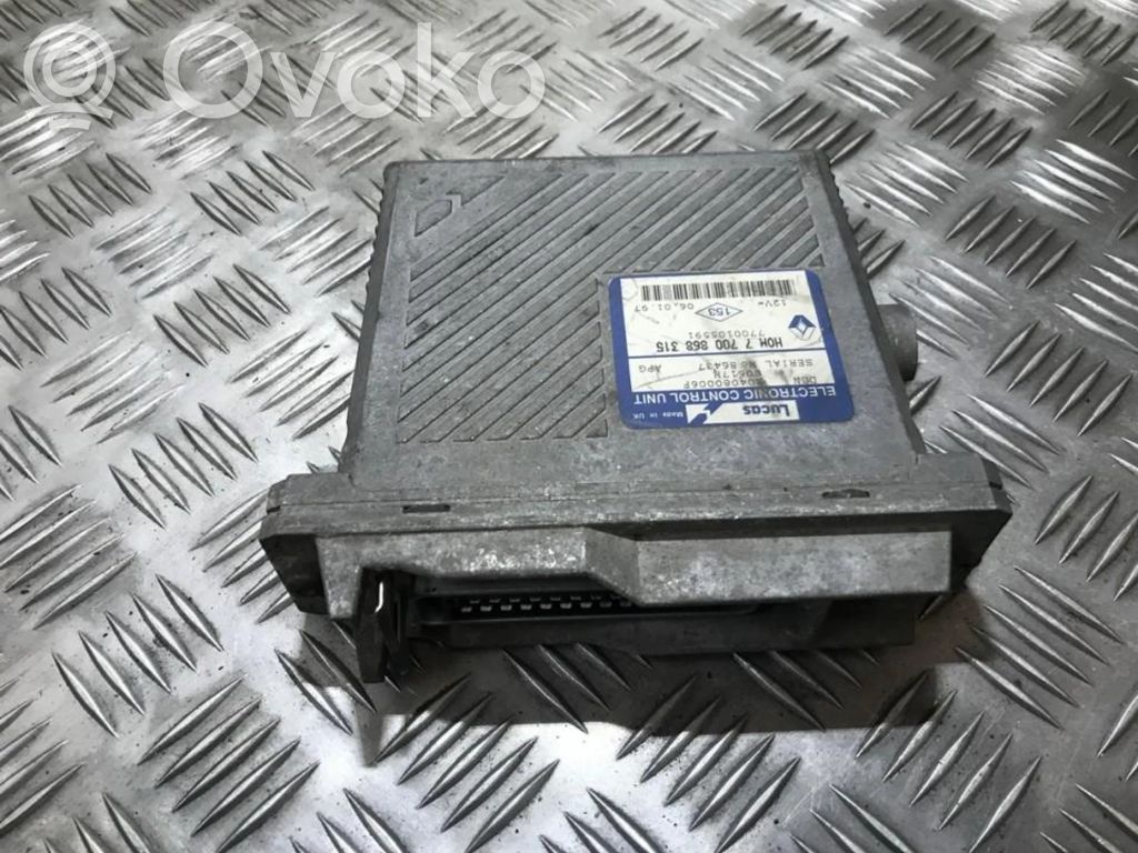 Renault Scenic I Sterownik / Moduł ECU 
