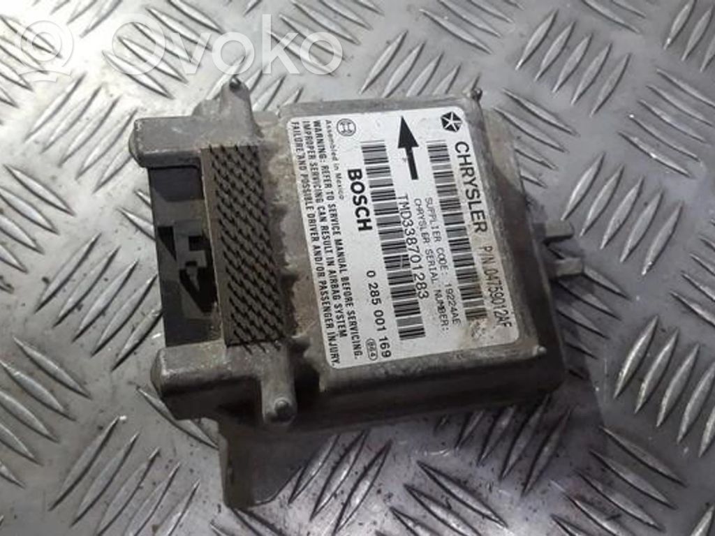 Module de contrôle airbag   04759012AF,0285001169,0285001169,04759012AF