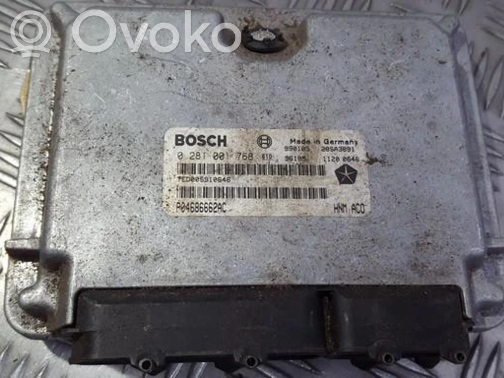 Chrysler Voyager Unitate/modul de control motor 