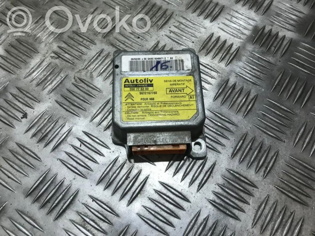 Citroen Xsara Picasso Unitate/modul de comandă airbaguri 