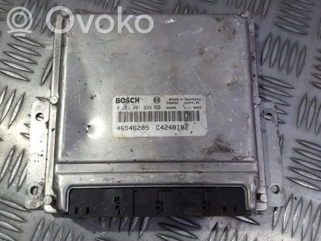 Unitate/modul de control motor   0281001928,46546205,0281001928,46546205