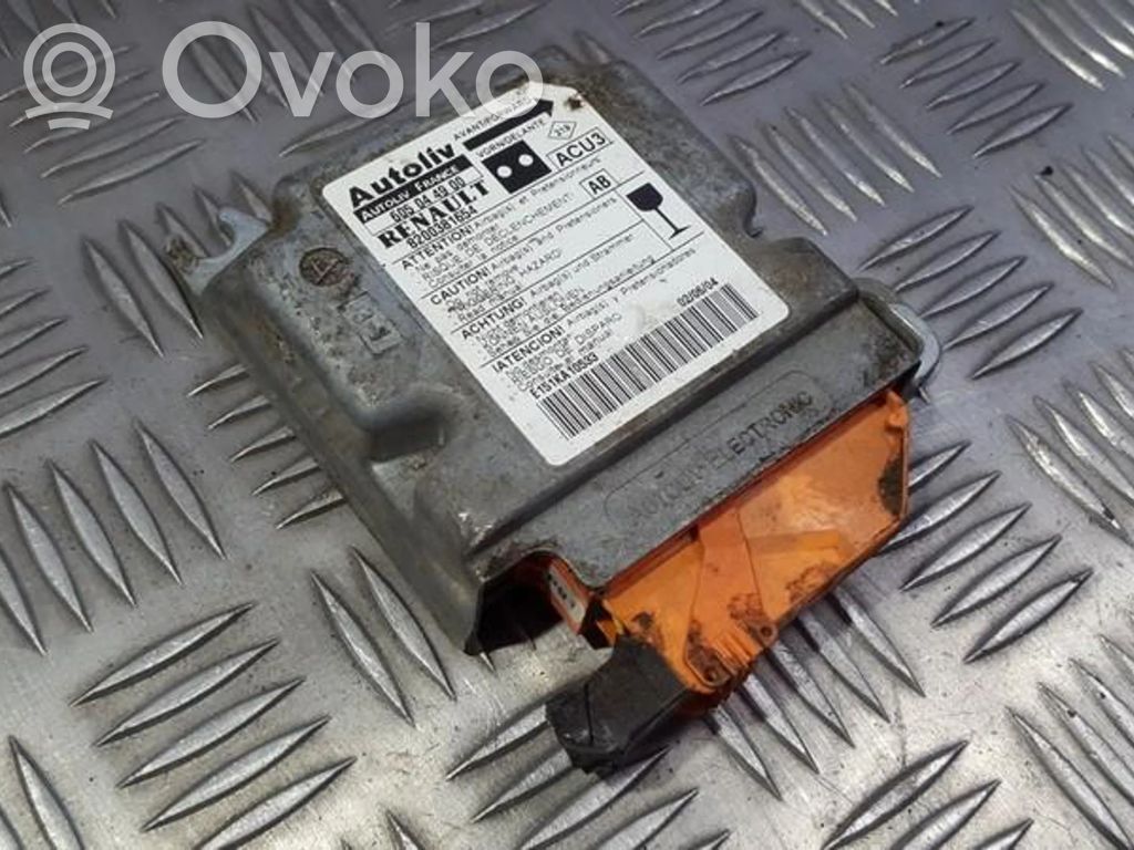 Renault Kangoo I Centralina/modulo airbag