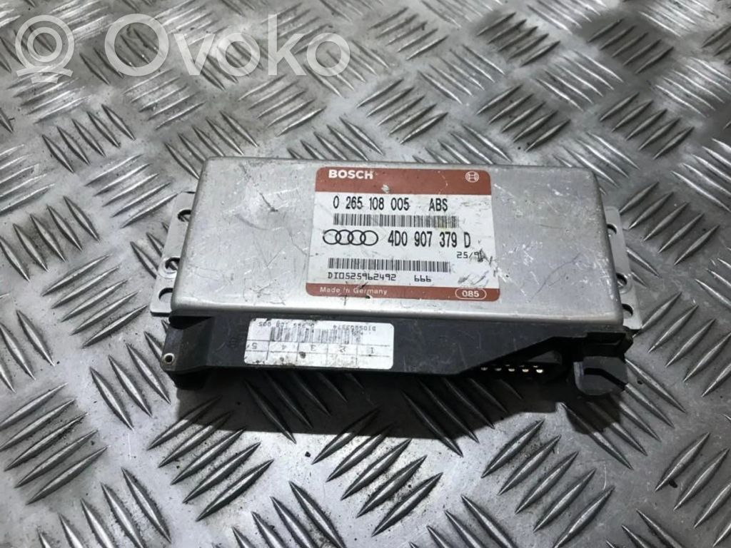 Unidad de control/módulo del ABS   0265108005,4D0907379D,0265108005,4D0907379D