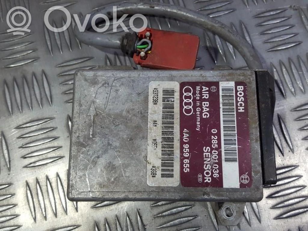 Turvatyynyn ohjainlaite/moduuli   0285001036,4A0959655,0285001036,4A0959655