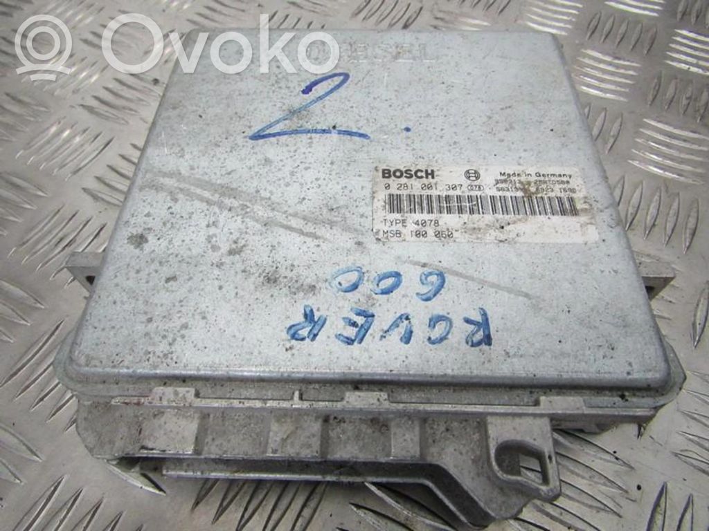 Engine control unit/module   0281001307,MSB100060,0281001307,MSB100060,TYPE4078