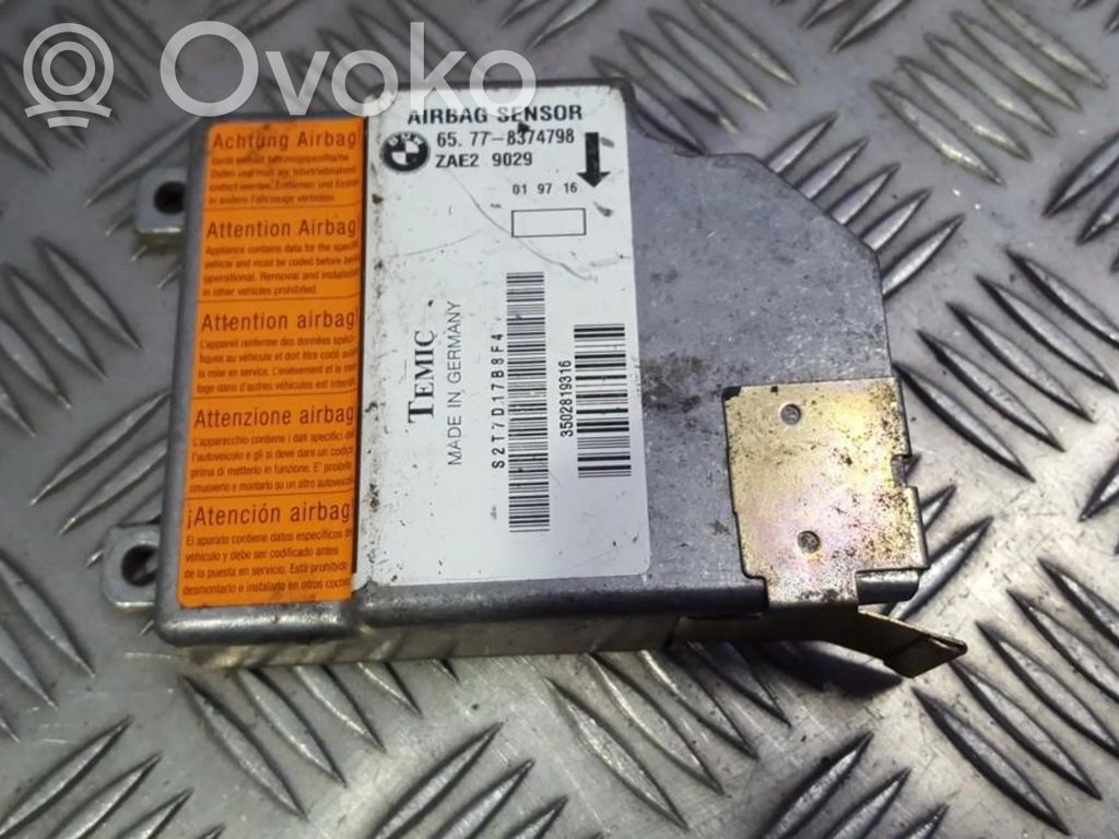 Airbag control unit/module   65778374798,65778374798,3502819316,65778374798,65778374798,65778374798,ZAE29029