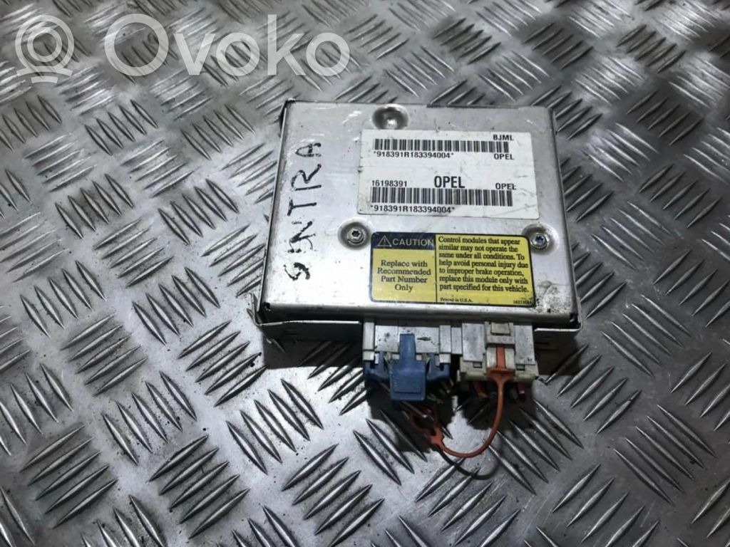 ABS control unit/module   16198391,16213184,16198391,16213184