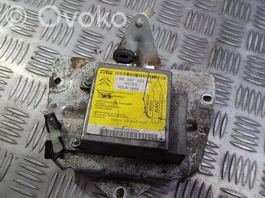 Centralina/modulo airbag   9634730380,9634730380