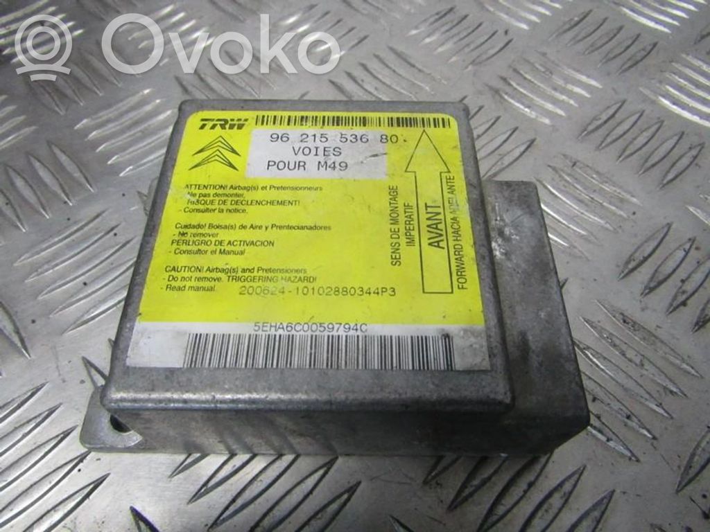 Centralina/modulo airbag   9621553680,9621553680