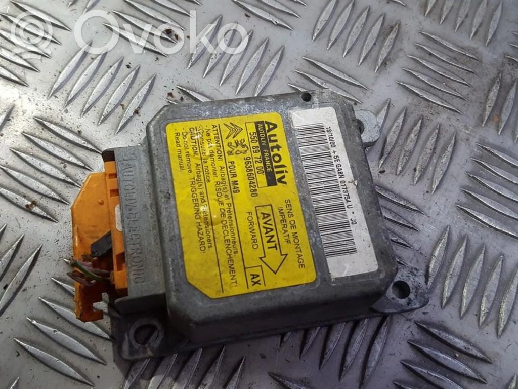 Citroen Berlingo Sterownik / Moduł Airbag 