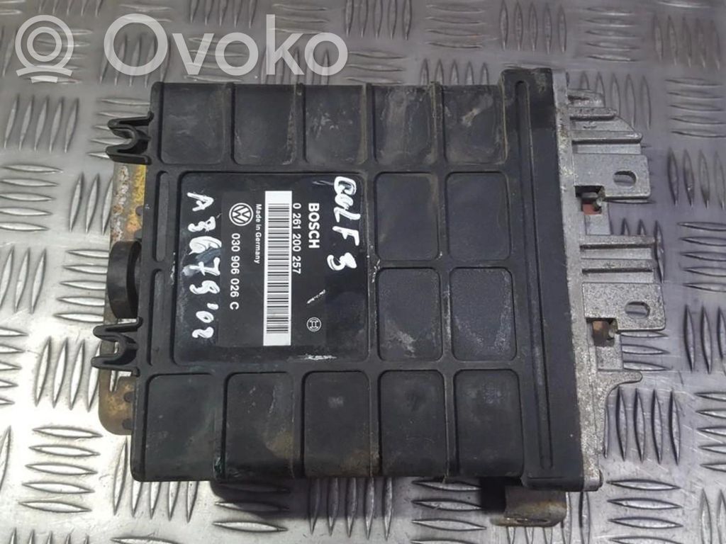 Unitate/modul de control motor   0261200257,0309069026C,0261200257,0309069026C