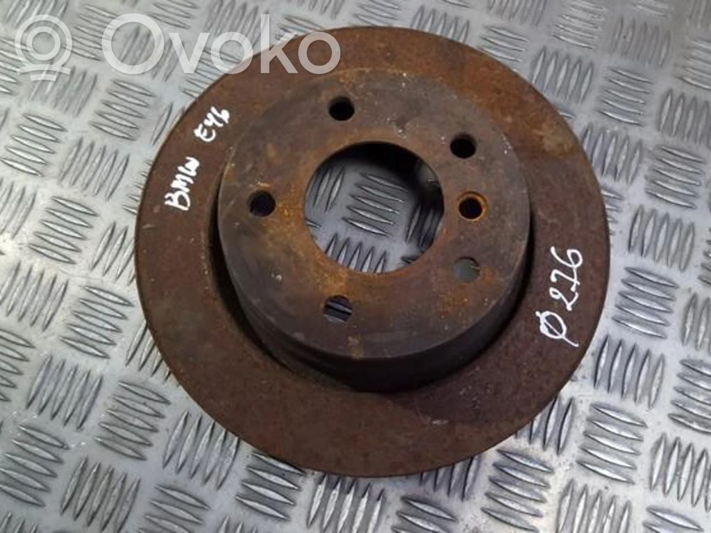 Bremsscheibe hinten