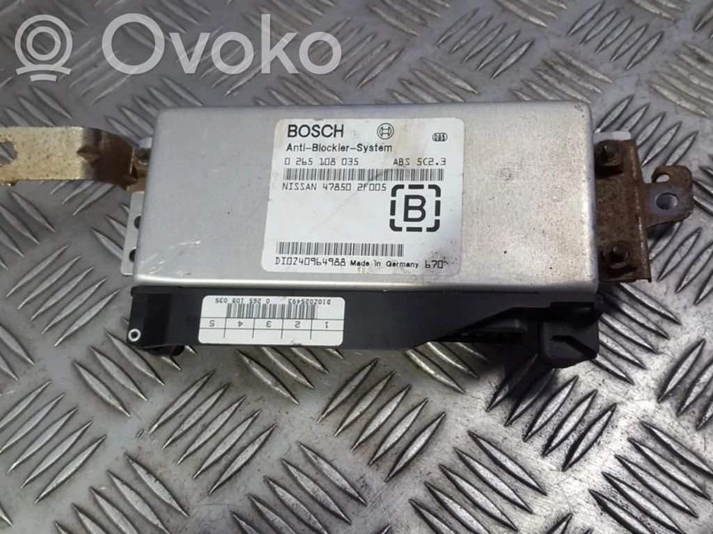 Unidad de control/módulo del ABS   0265108035,478502F005,0265108035,478502F005