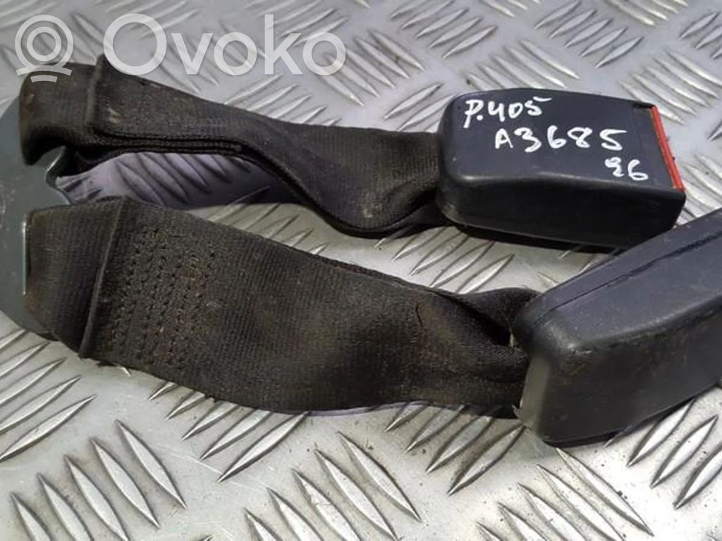 Peugeot 405 Bridă fixare centură de siguranță spate 