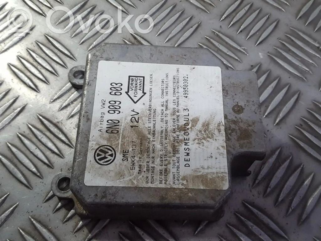 Unidad de control/módulo del Airbag   6N0909603,5WK4137,5WK4137,6N0909603