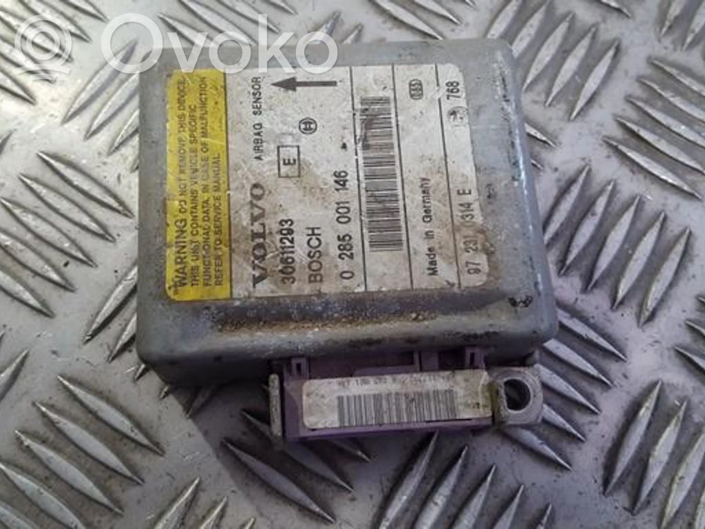 Centralina/modulo airbag   0285001146,30611293,0285001146,30611293