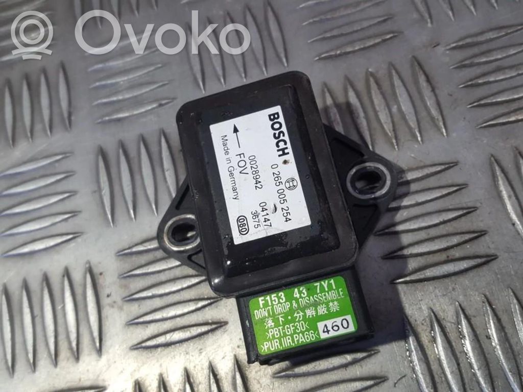 Senzor de accelerație ESP   0265005254,F153437Y1,0265005254,F153437Y1