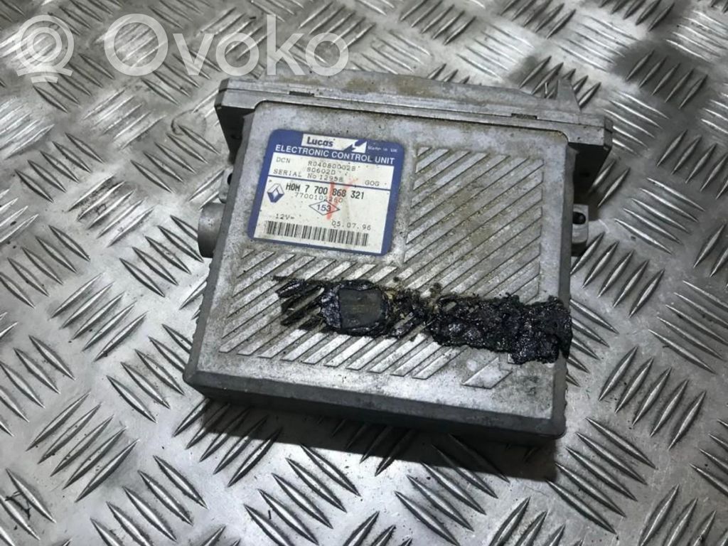 Engine control unit/module   7700868321,R04080002B,12958,7700102260,7700868321,80602D,HOM7700868321,R04080002B