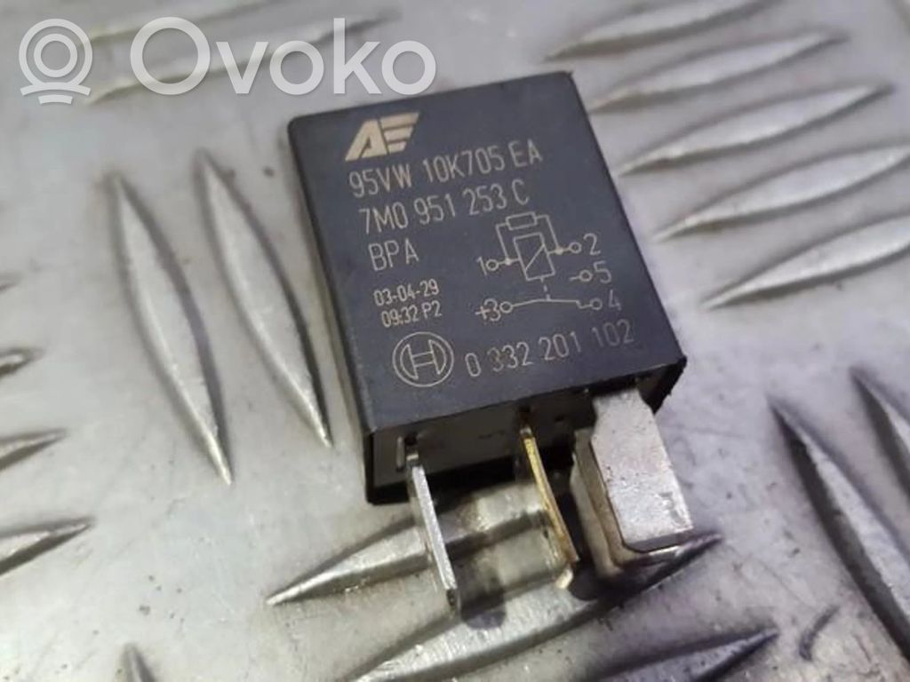 Sonstige Relais   95VW10K705EA,7M0951253C,7M0951253C,95VW10K705EA