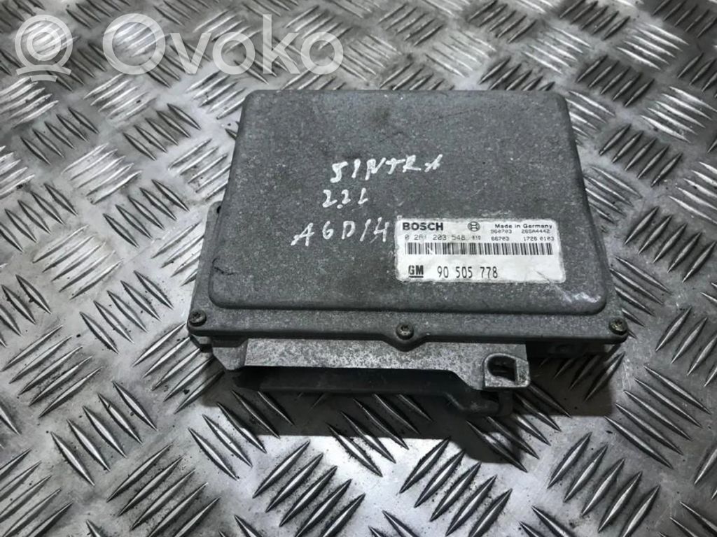 Unidad de control/módulo del motor   0261203548,90505778,0261203548,17260103,26SA4442,90505778,960703