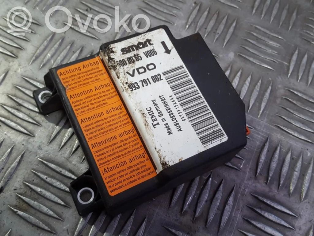 Smart ForTwo I MC01 Centralina/modulo airbag 