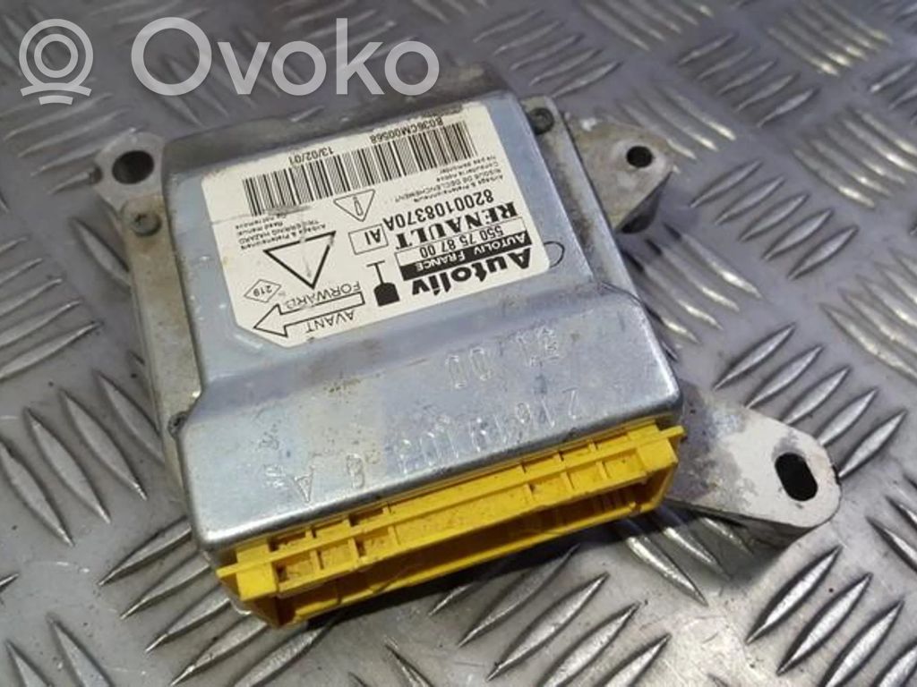 Centralina/modulo airbag   8200108370A,550758700,550758700,8200108370A