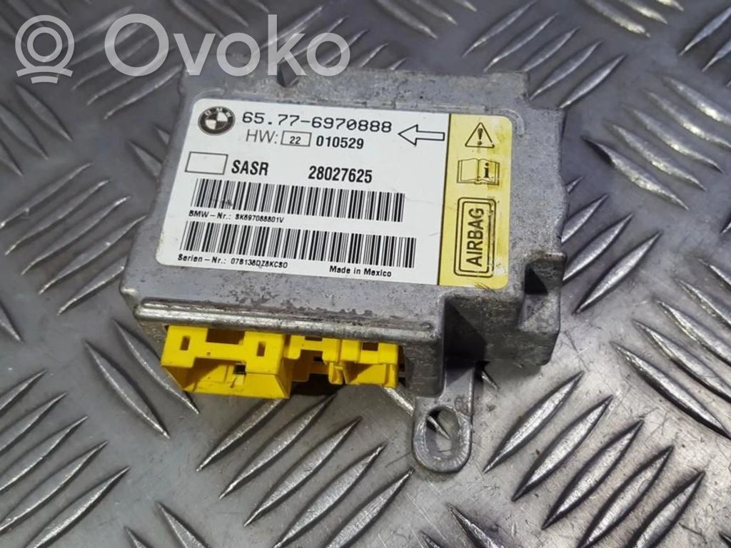 BMW 7 E65 E66 Unitate/modul de comandă airbaguri 