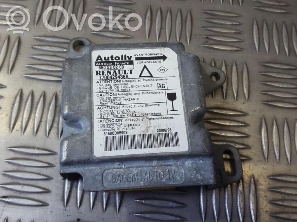 Renault Laguna I Unitate/modul de comandă airbaguri 
