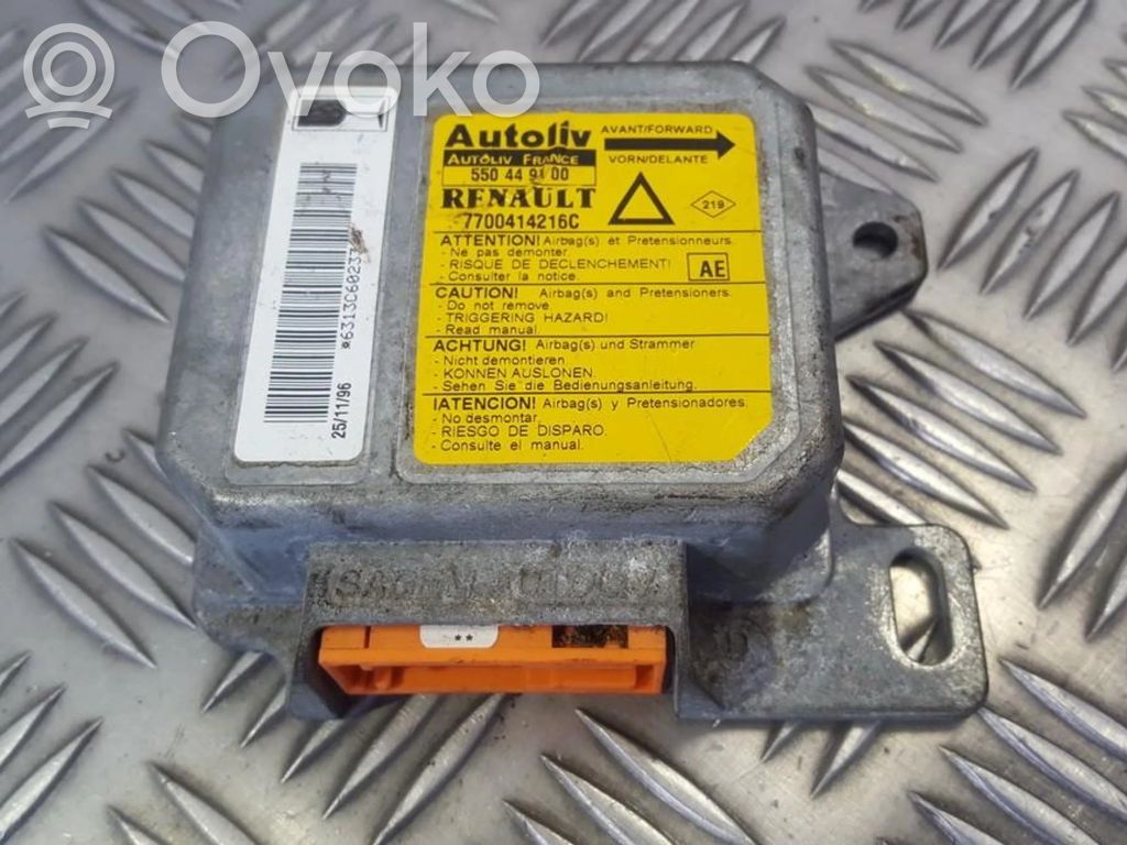 Renault Laguna I Module de contrôle airbag 