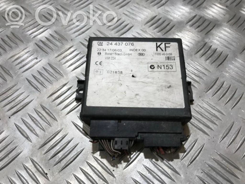Module confort   24437076,24437076KF,24437076,24437076KF,F005V00155