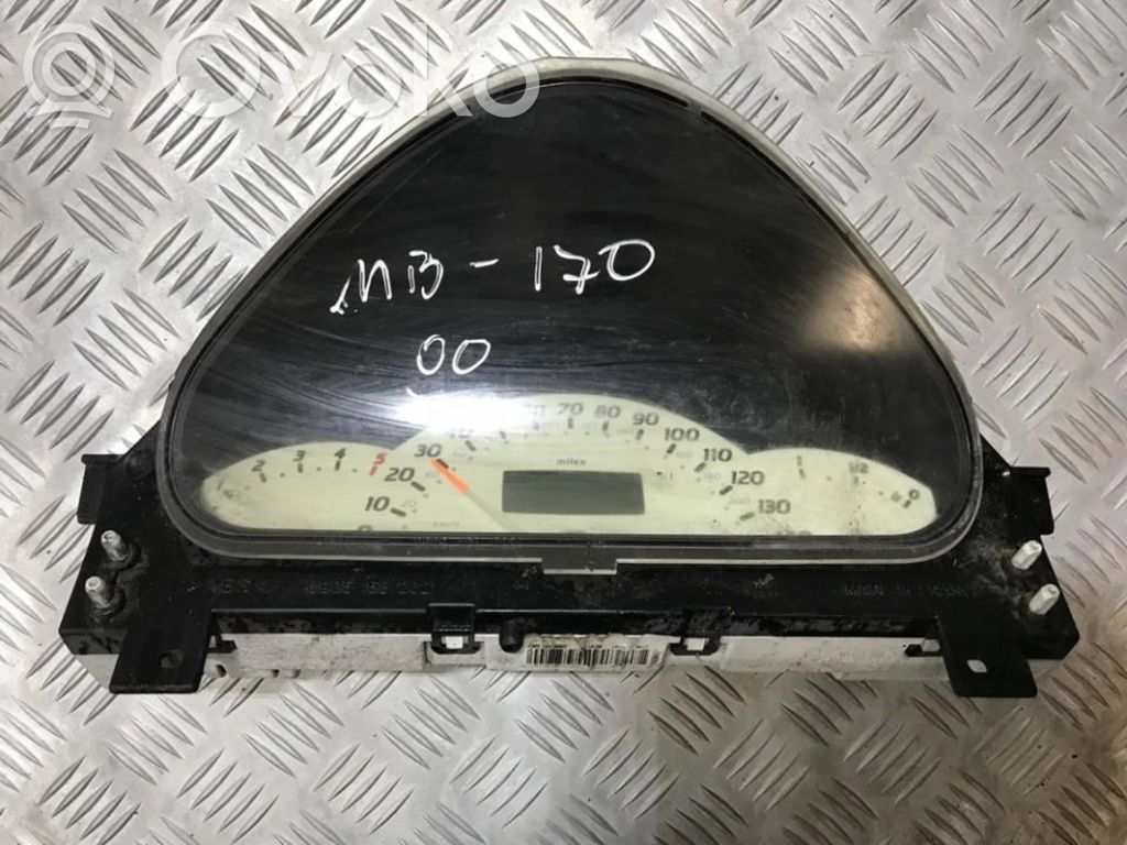 Mercedes-Benz A W168 Compteur de vitesse tableau de bord