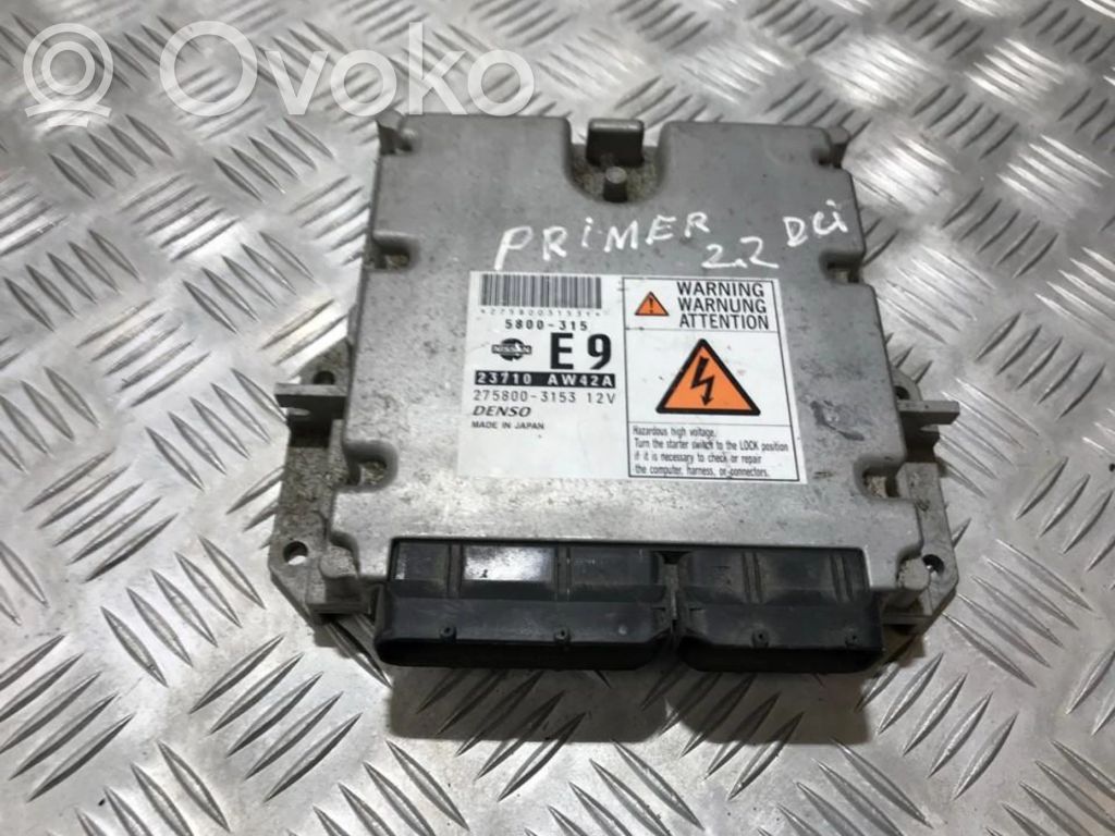 Engine control unit/module   2758003153,2758003153,23710AW42A,2758003153,2758003153,5800315