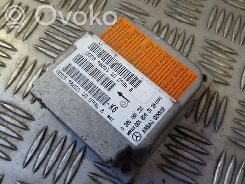 Mercedes-Benz A W168 Centralina/modulo airbag