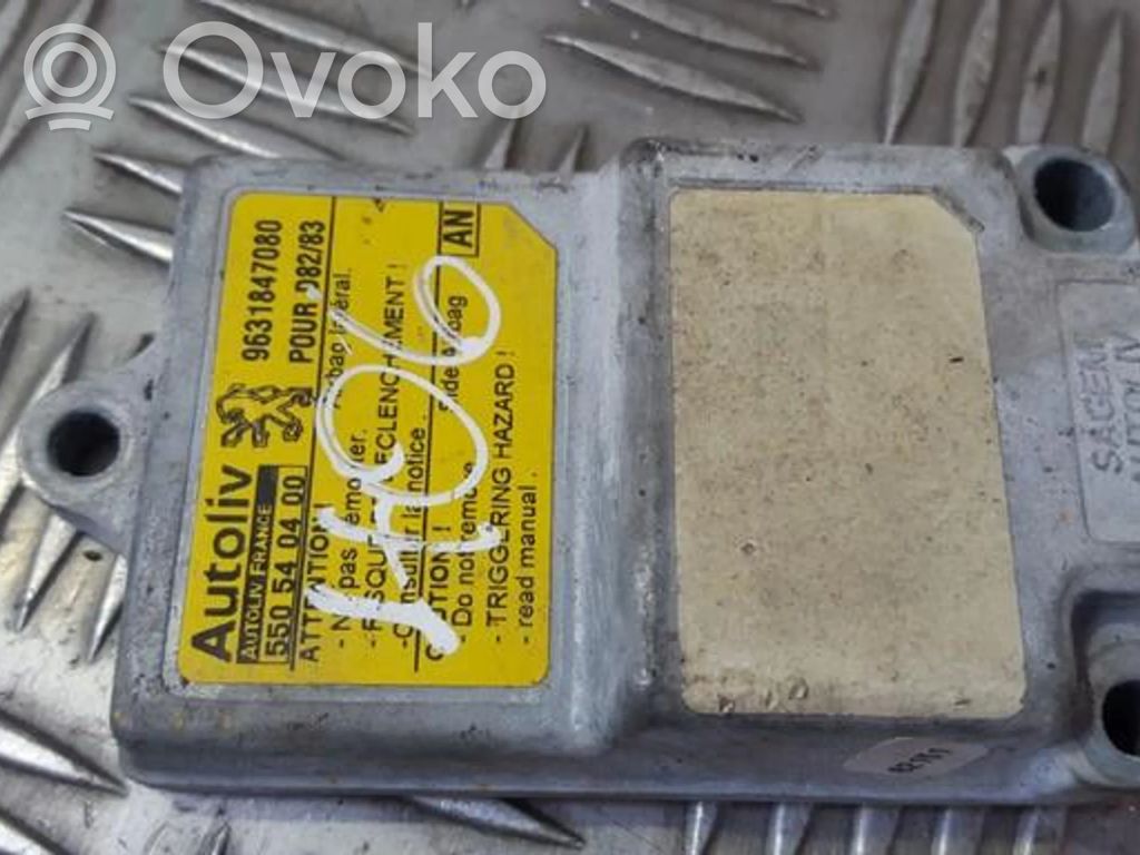 Peugeot 406 Unitate/modul de comandă airbaguri 