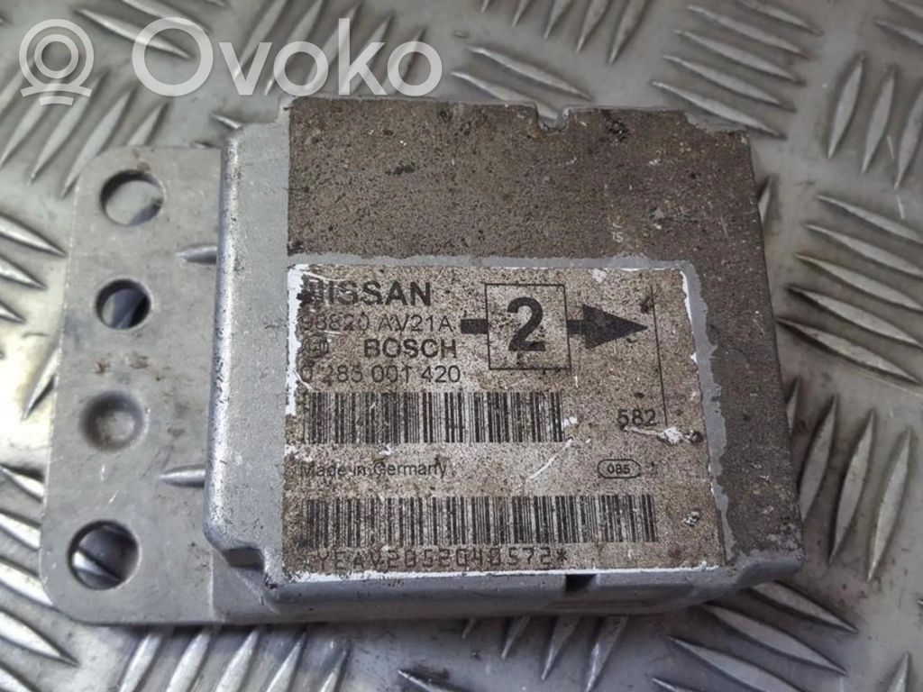Nissan Primera Unitate/modul de comandă airbaguri 