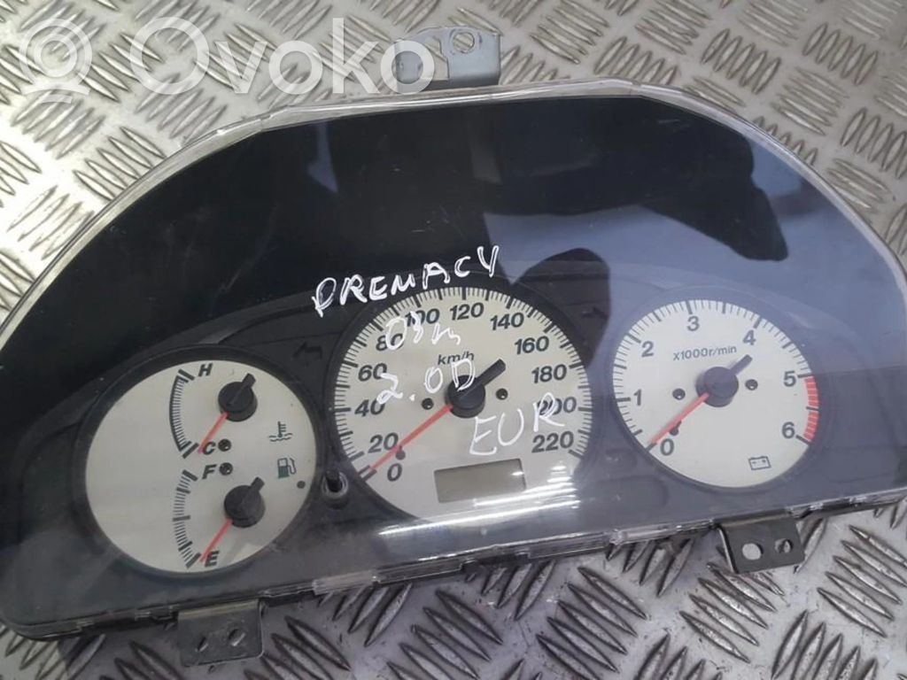 Mazda Premacy Speedometer (instrument cluster) 