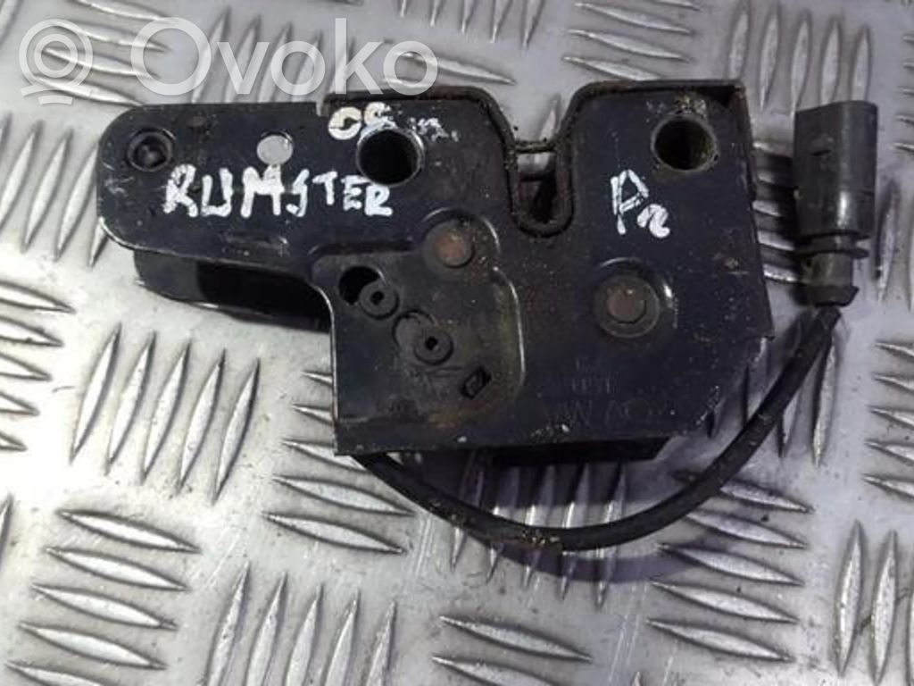 Skoda Roomster (5J) Chiusura/serratura vano motore/cofano