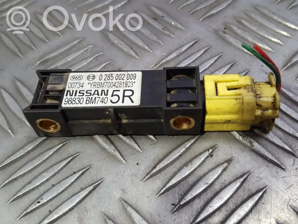 Czujnik uderzenia Airbag   0285002009,98830BM740R5,0285002009,98830BM740,98830BM740R5