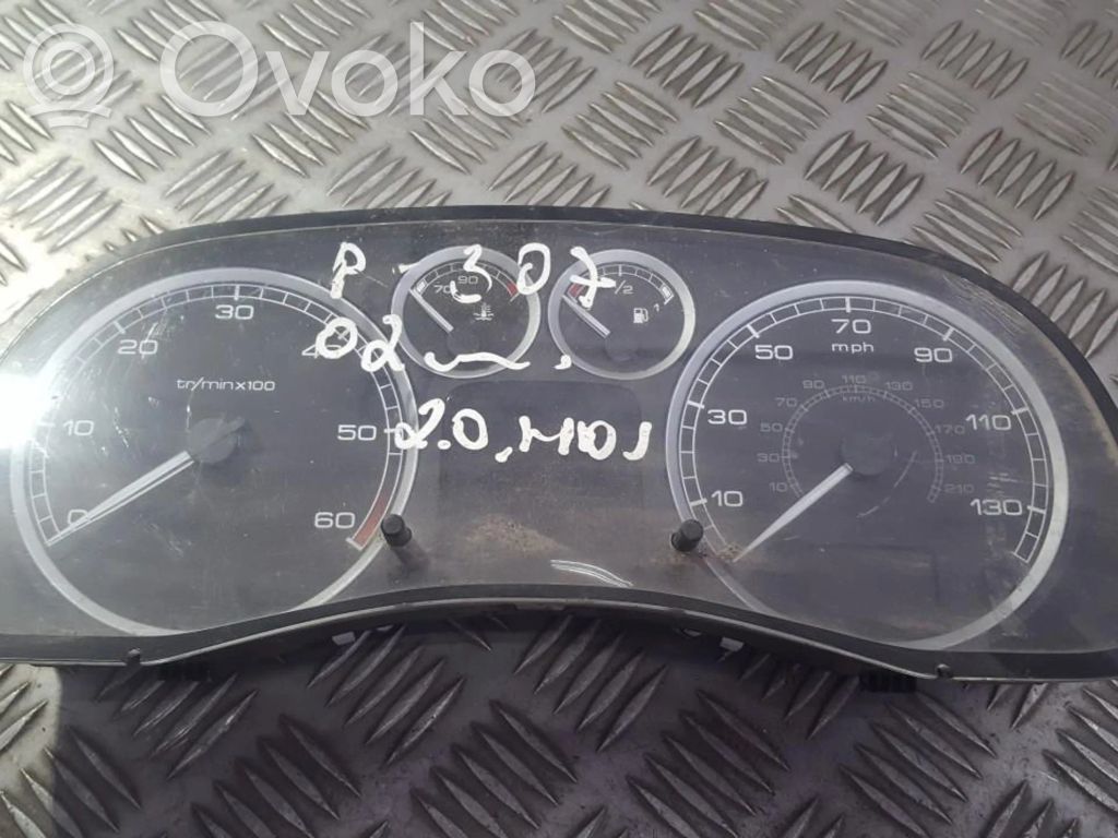Peugeot 307 Vitezometru (grup de instrumente) 