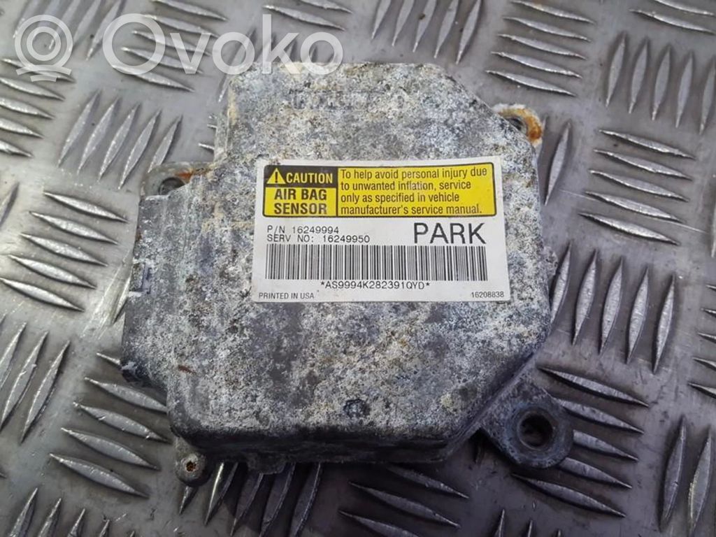 Sterownik / Moduł Airbag   16249994,16249950,16208838,16249950,16249994