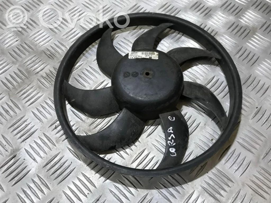 Opel Corsa C Convogliatore ventilatore raffreddamento del radiatore 