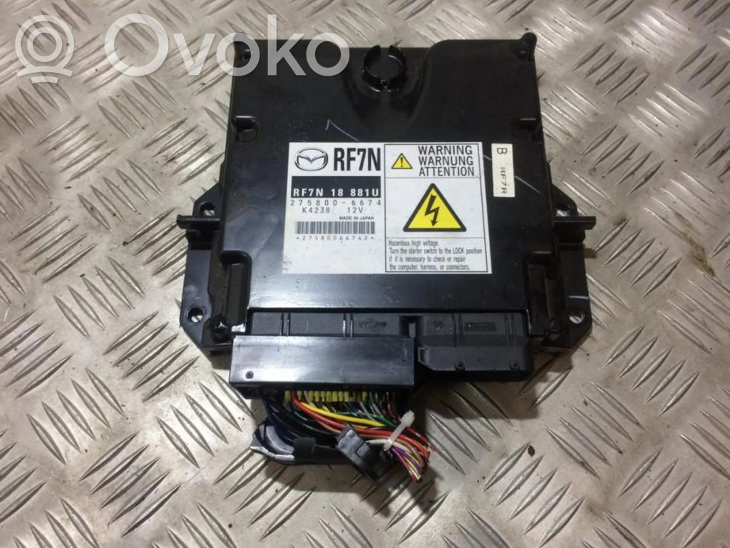 Centralina/modulo del motore   RF7N18881U,2758006674,2758006674,K4238,RF7N18881U