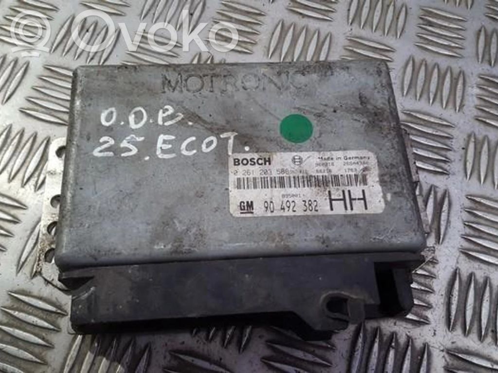 Unitate/modul de control motor   0261203588,90492382HH,0261203588,90492382HH
