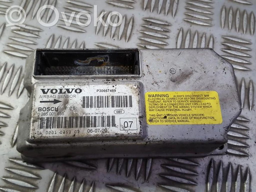 Volvo S60 Centralina/modulo airbag