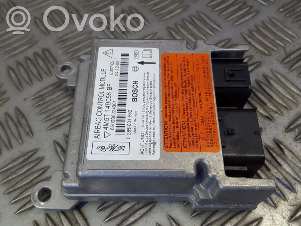 Airbag control unit/module   0285001552,4M5T14B056,0285001552,4M5T14B056