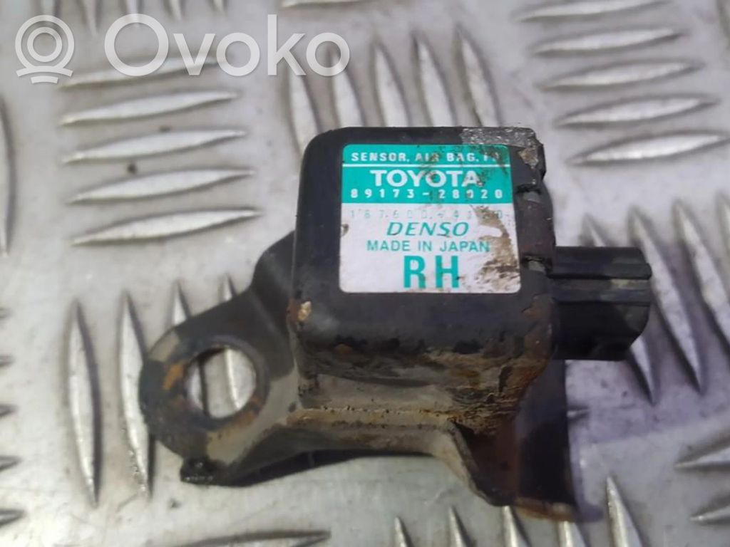 Toyota Previa (XR30, XR40) II Sensor impacto/accidente para activar Airbag