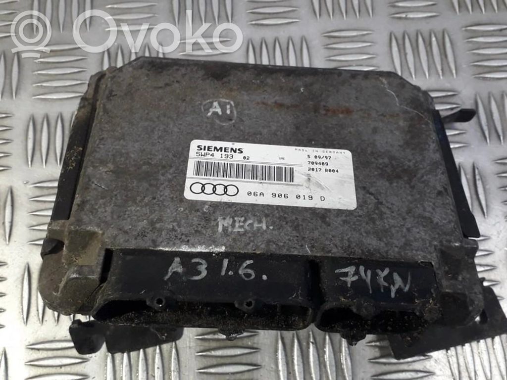 Unidad de control/módulo del motor   5WP4193,06A906019D,06A906019D,5WP4193